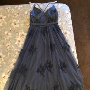 Blue Dress from davids bridal